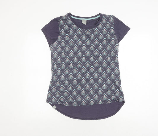 Bench Women's Multicoloured Geometric T-Shirt Size M