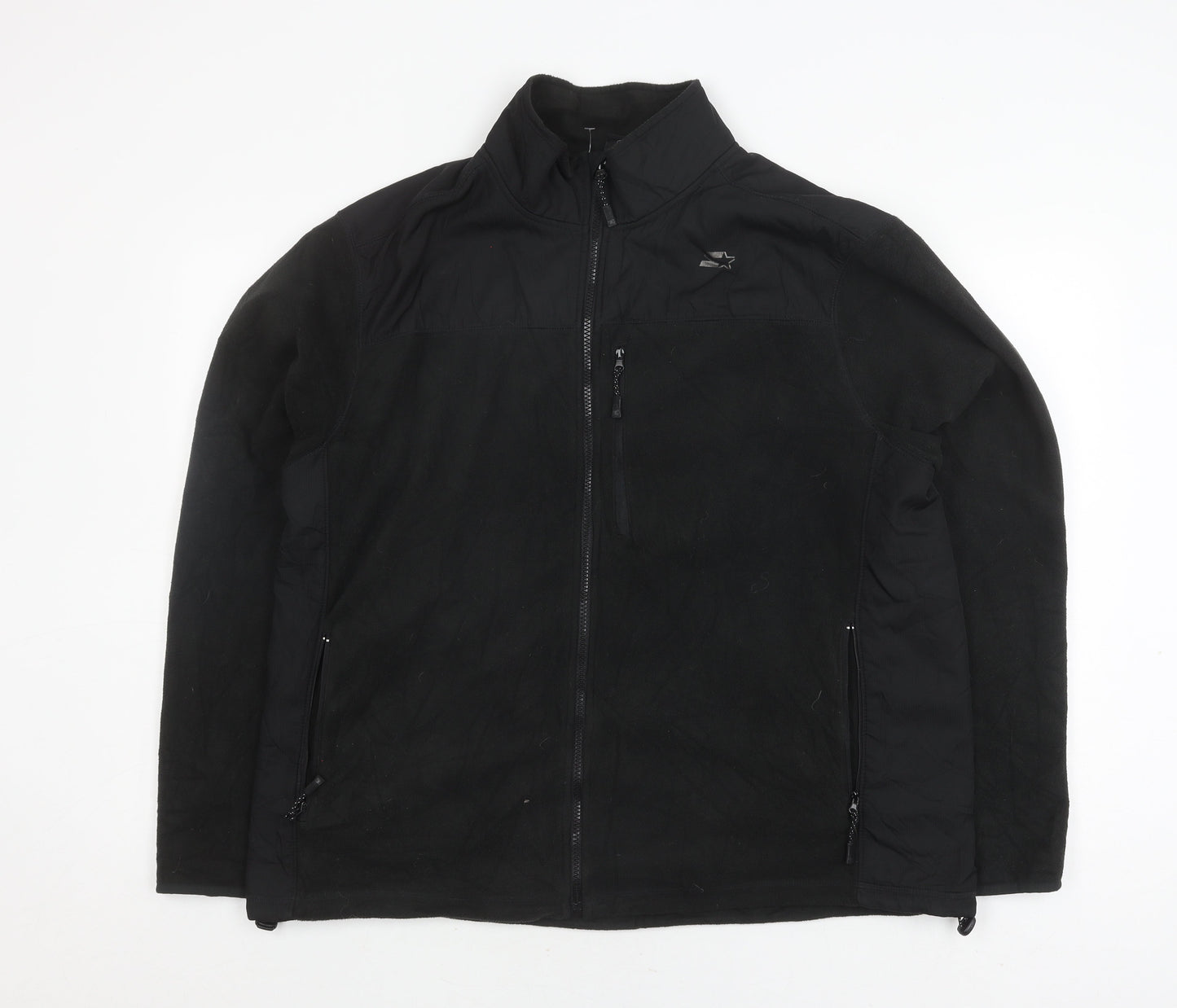 Starter Men's Black Jacket L Regular Fit Casual