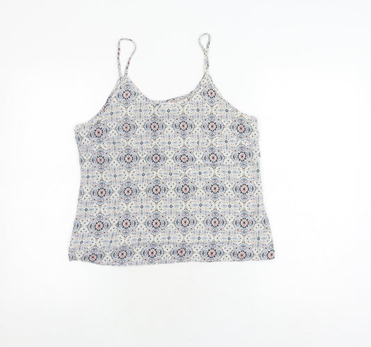 Vero Moda Women's Multicoloured Floral Camisole Tank M