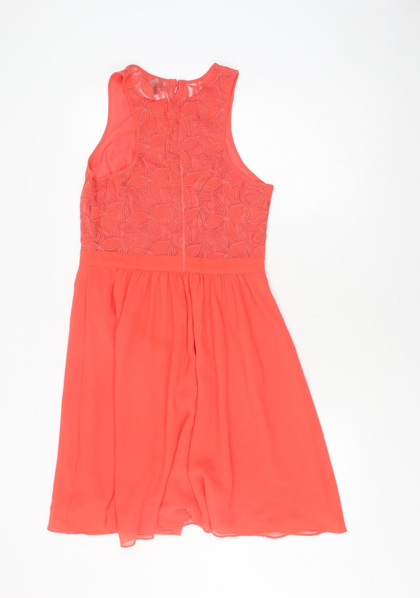 Warehouse Women's Red A-Line Party Dress Size 12
