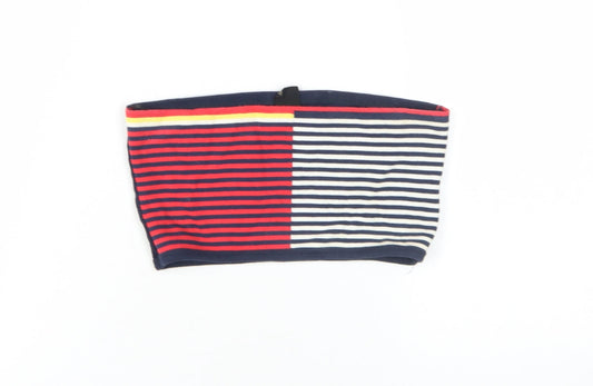 Urban Outfitters Women's Cropped Striped Tube Top