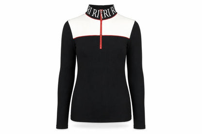 River Island Women's Black Polo Top Size 8