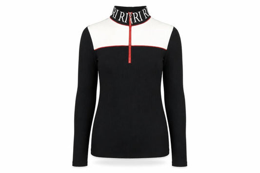 River Island Women's Black Polo Top Size 8