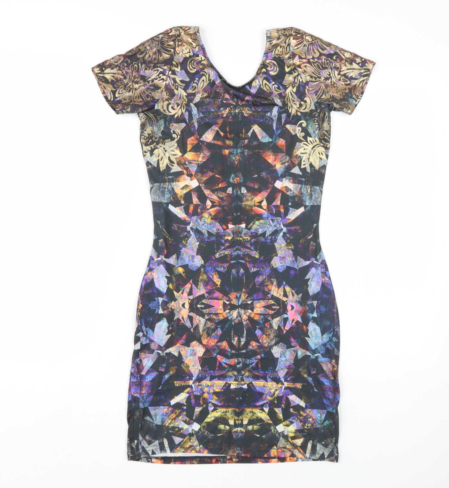River Island Women's Multicoloured Bodycon Dress