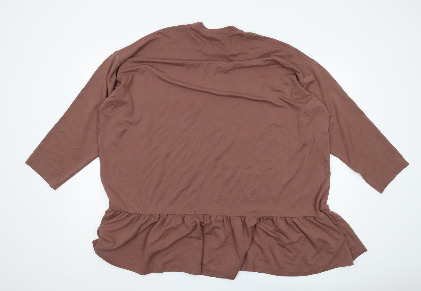 Weekday Women's Brown Tunic T-Shirt - Small, Casual