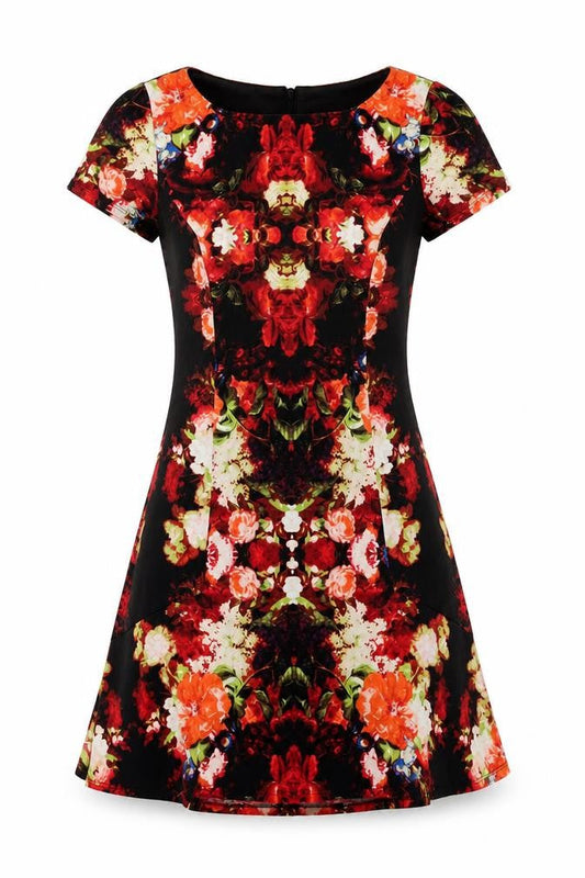 Ronni Nicole Women's Floral Fit & Flare Dress, Size 12