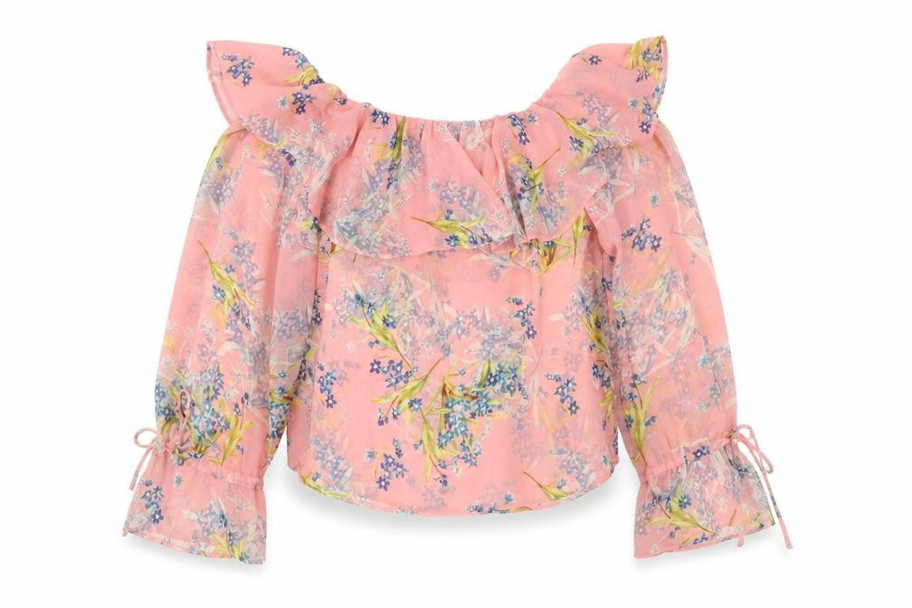New Look Women's Floral Off-Shoulder Blouse Size 10