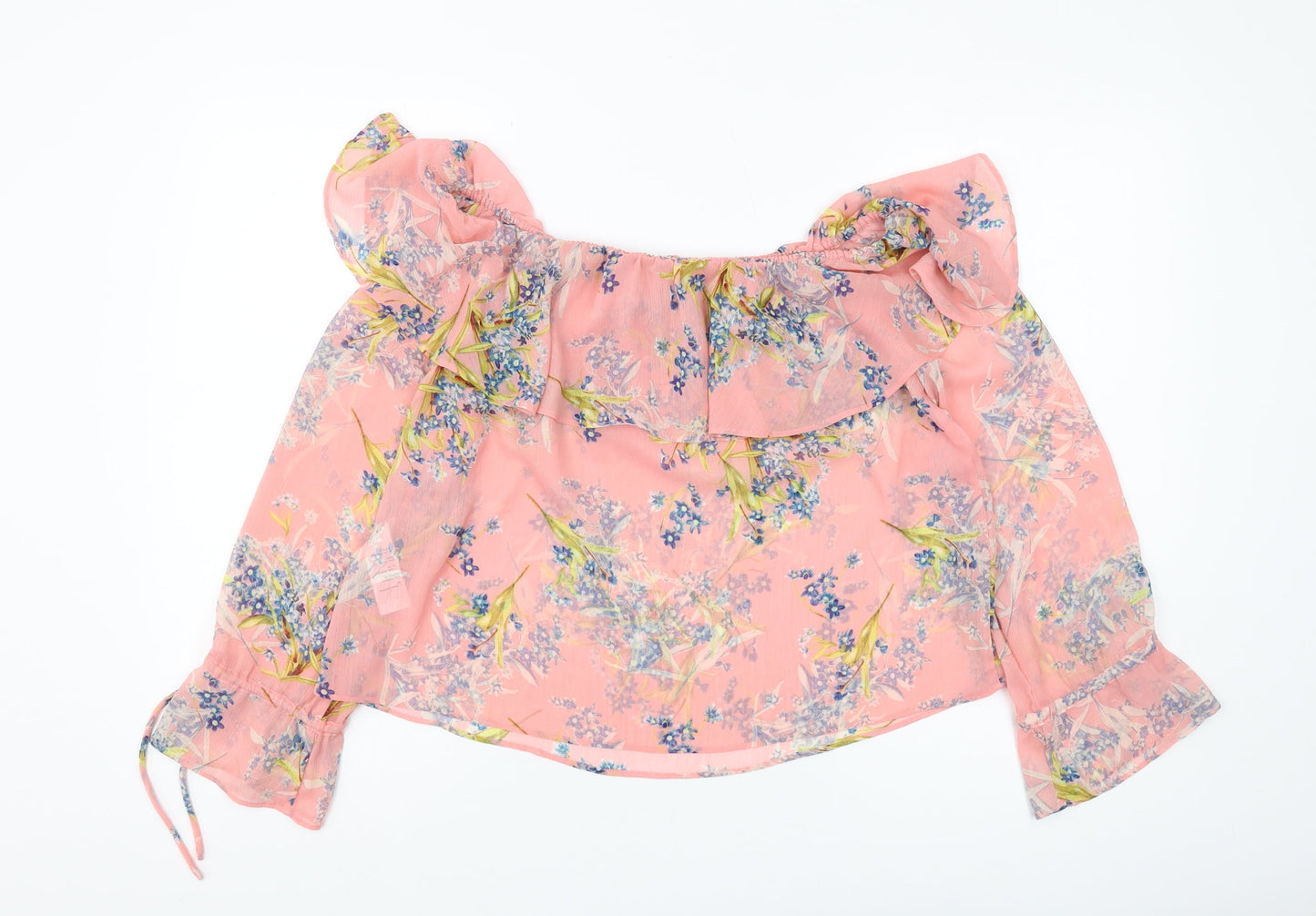 New Look Women's Floral Off-Shoulder Blouse Size 10