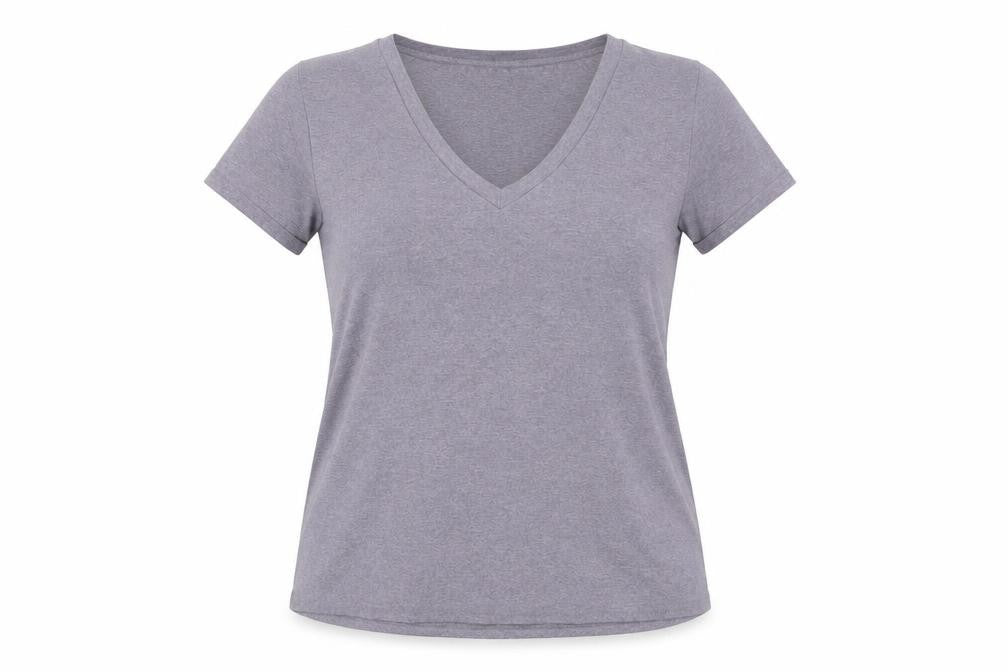 Mountain Warehouse Women's Grey V-Neck T-Shirt