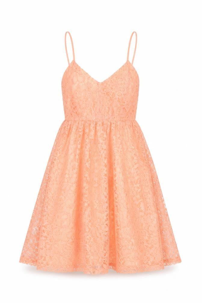 River Island Pink Lace Slip Dress Teens Size 6
