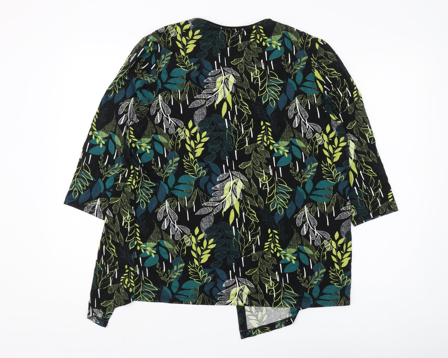 TIGI Women's Multicoloured Floral Blouse Size 14