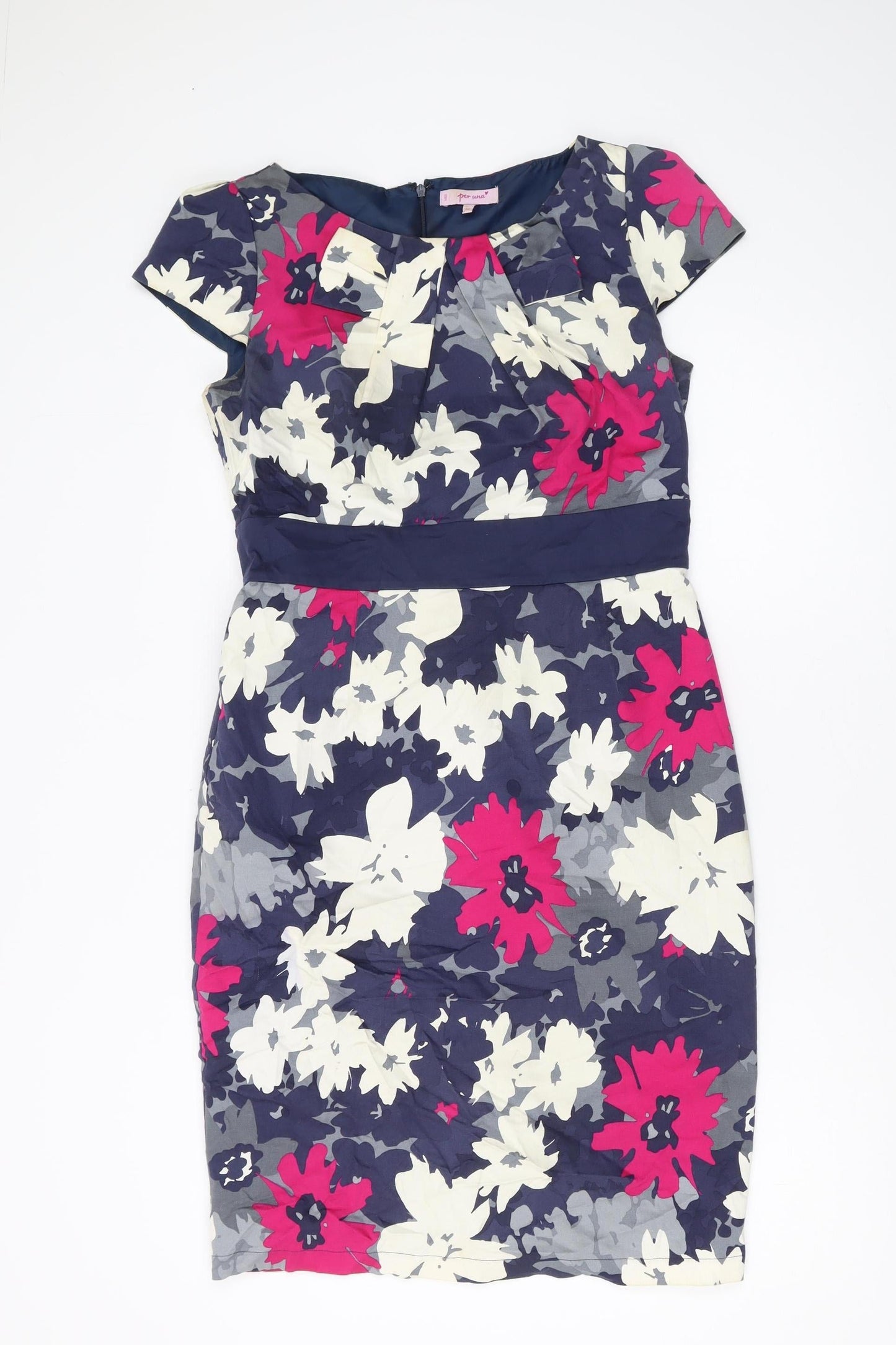 Marks and Spencer Women's Multicoloured Floral Sheath Dress