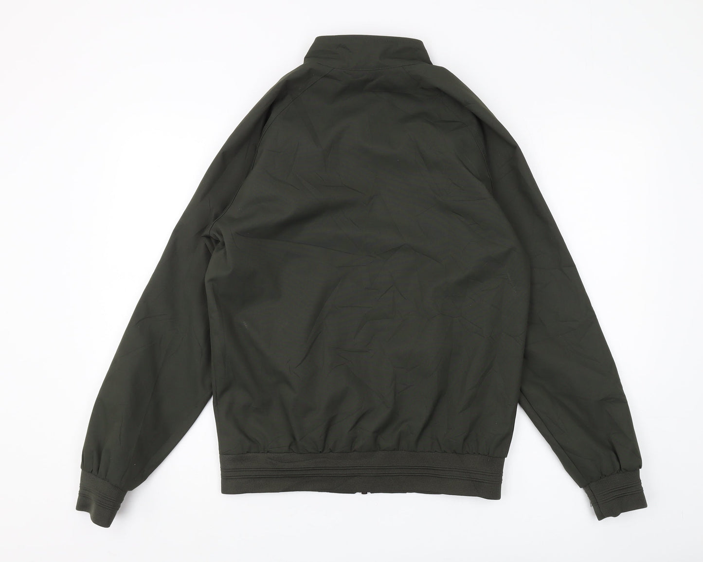 Burton Menswear Men's Green Bomber Jacket S Lightweight