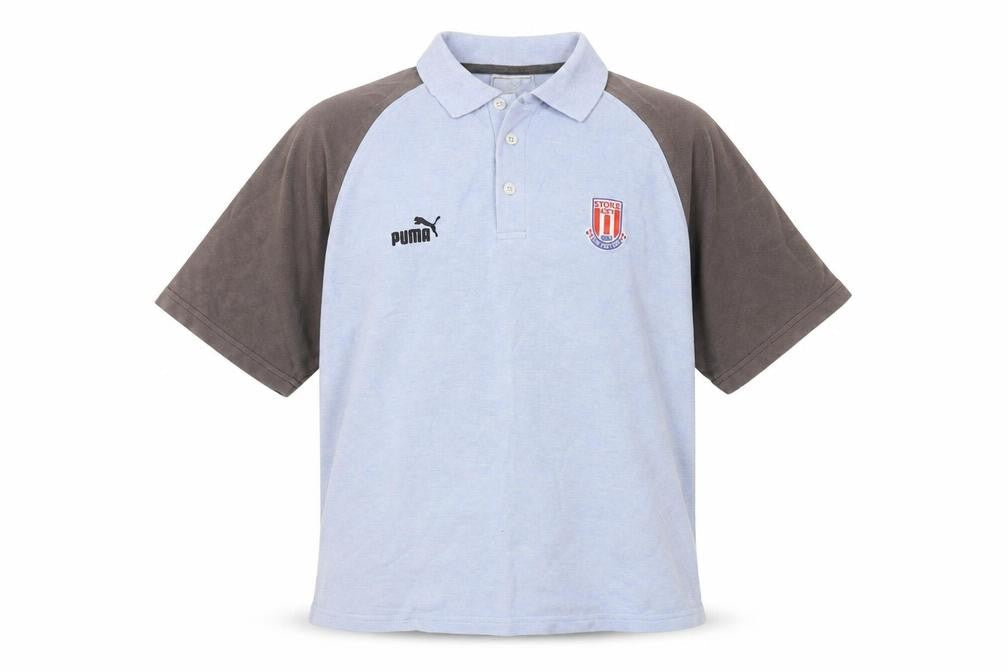 Puma Men's Blue XL Polo Shirt Short Sleeve Casual
