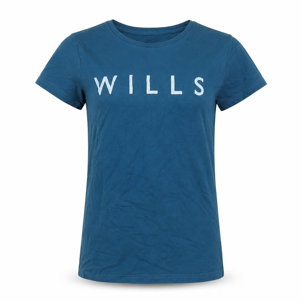 Jack Wills Blue Women's T-Shirt UK 8