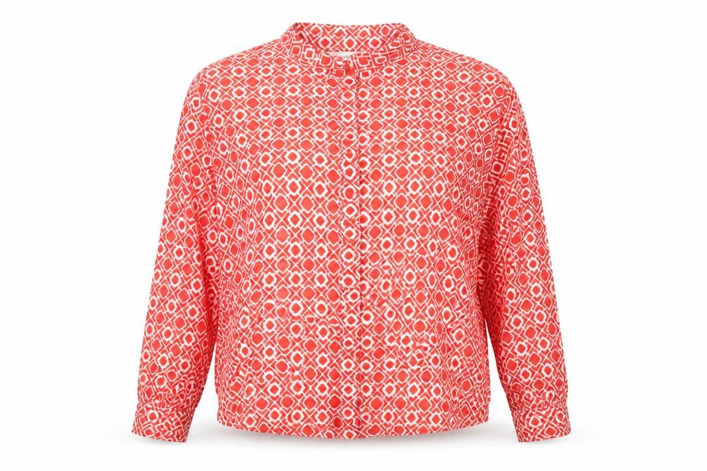 Marks & Spencer Women's Red Button-Up Blouse