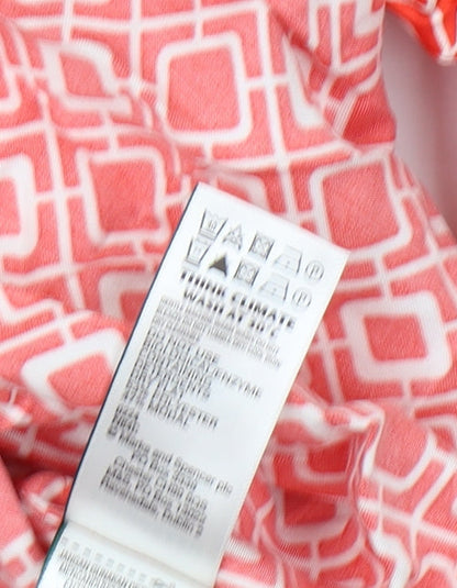 Marks & Spencer Women's Red Button-Up Blouse