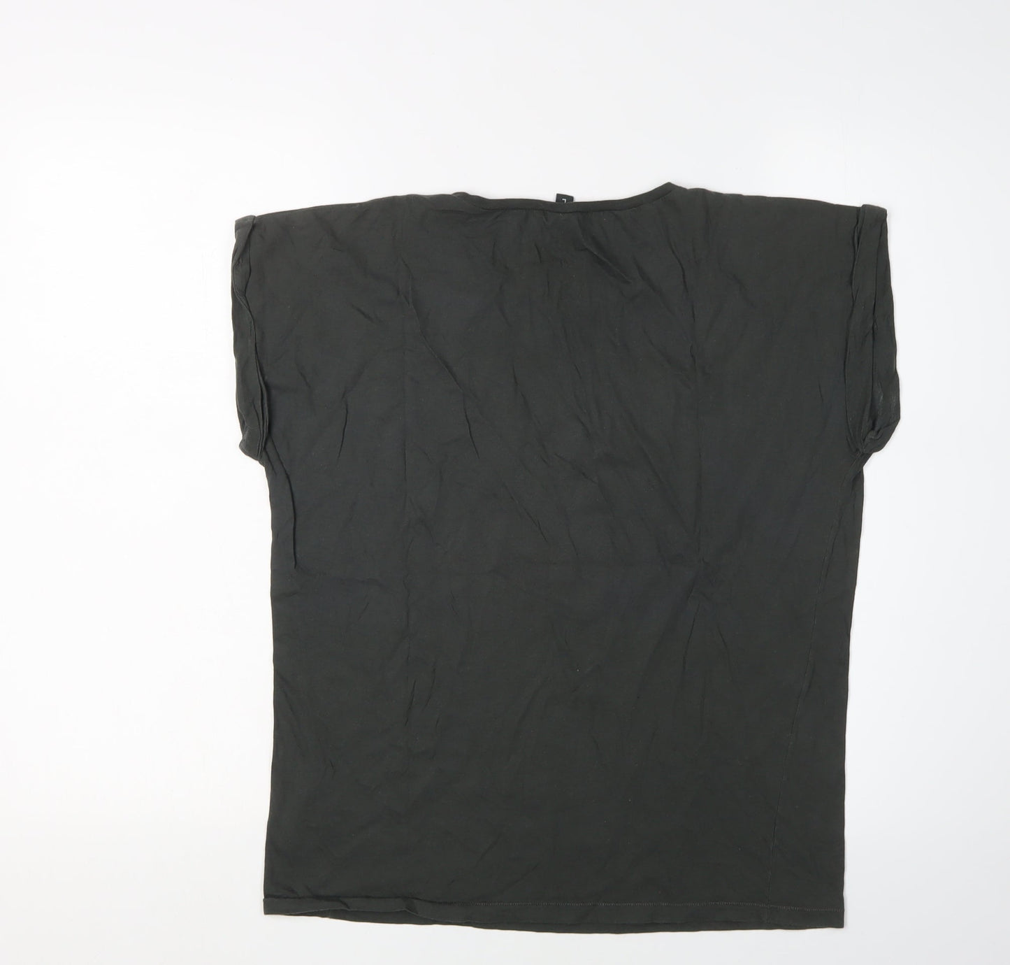 Roger Robin Black Unisex L Basic T-Shirt