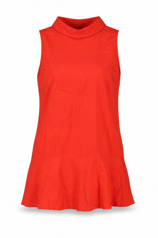 River Island Women's Red Sleeveless Short Dress