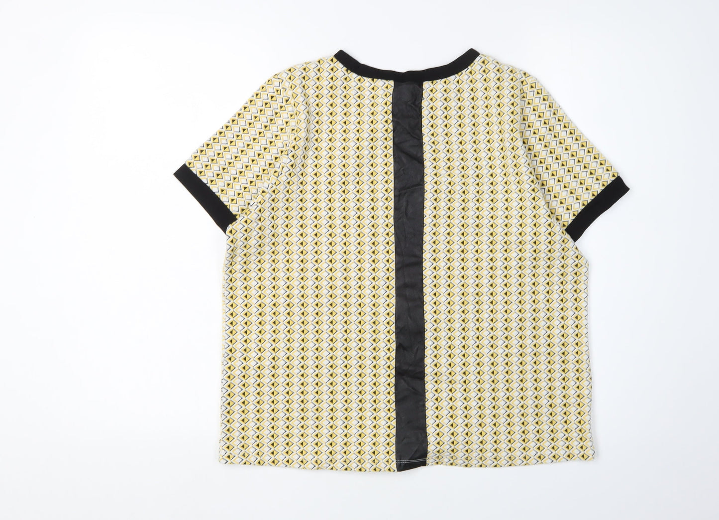 River Island Women's Multicoloured Geometric T-Shirt
