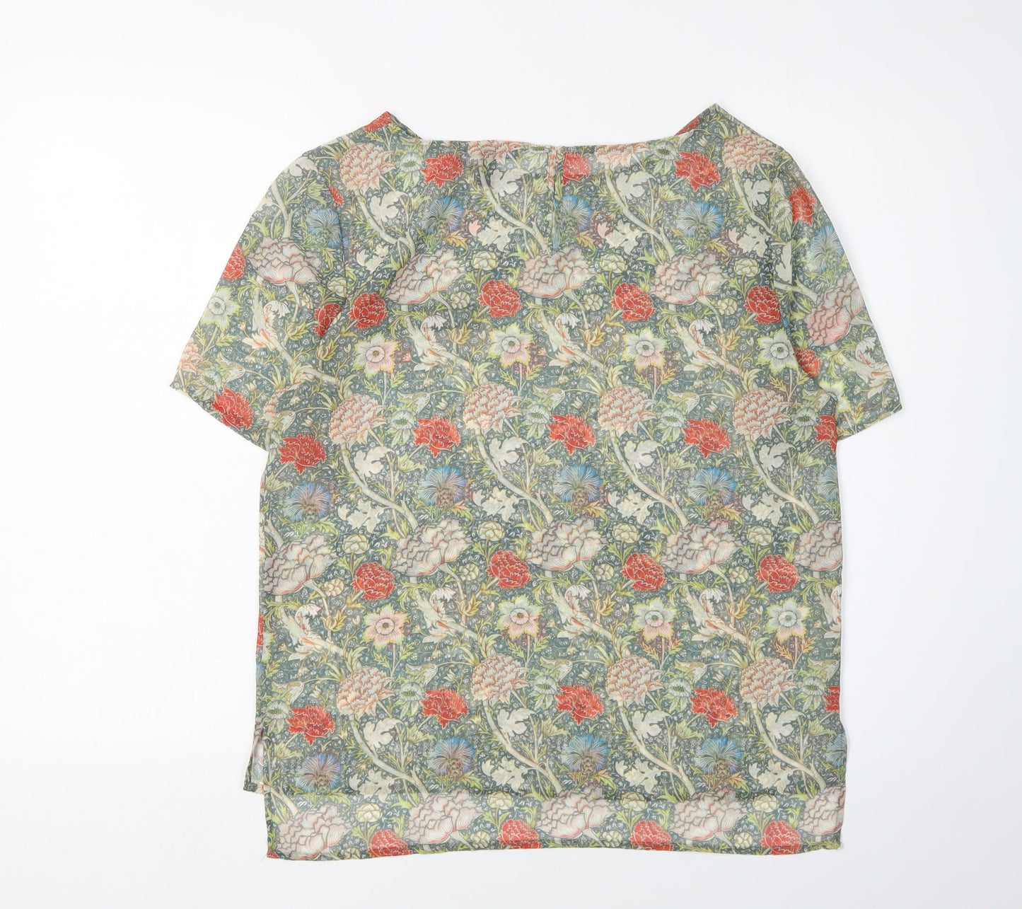 MNG Collection Women's Floral Blouse, Size 12, Multicoloured