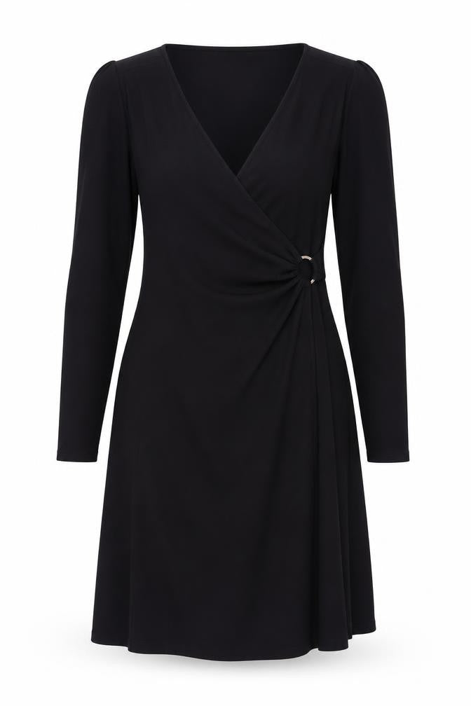 Pennyblack Women's Black Wrap Dress Size 8