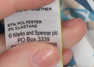 Marks and Spencer Women's Floral Button-Up UK 14