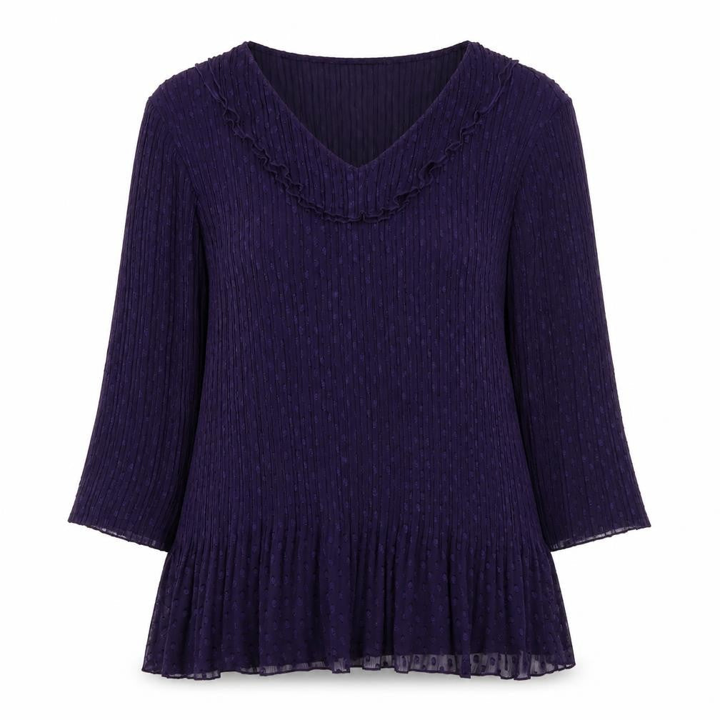 Windsmoor Women's Purple Tunic Blouse, Regular Fit, L
