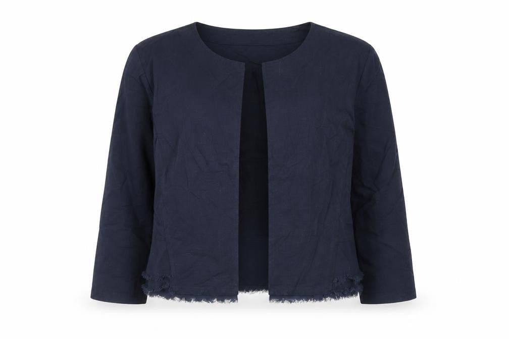 Alice Collins Women's Blue Suit Jacket Size 12
