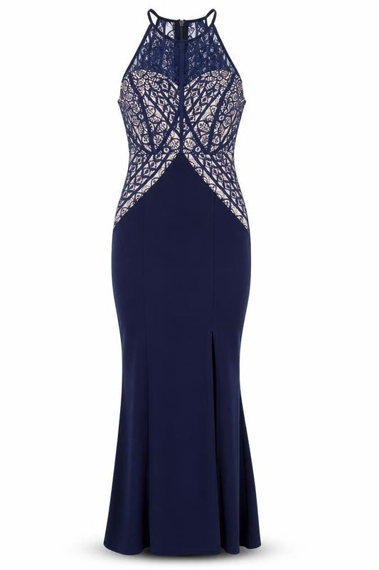 Lipsy London Women's Blue Bodycon Dress Size 10