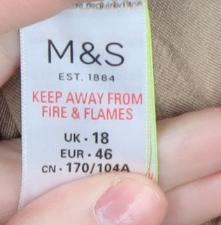 Marks and Spencer Women's Gold Lace Pullover Jumper