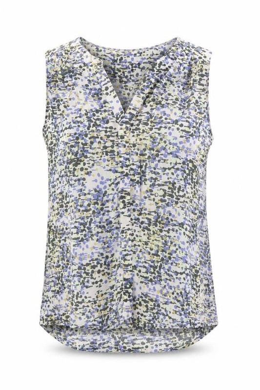 Paul Costelloe Women's Multicoloured Linen Blouse