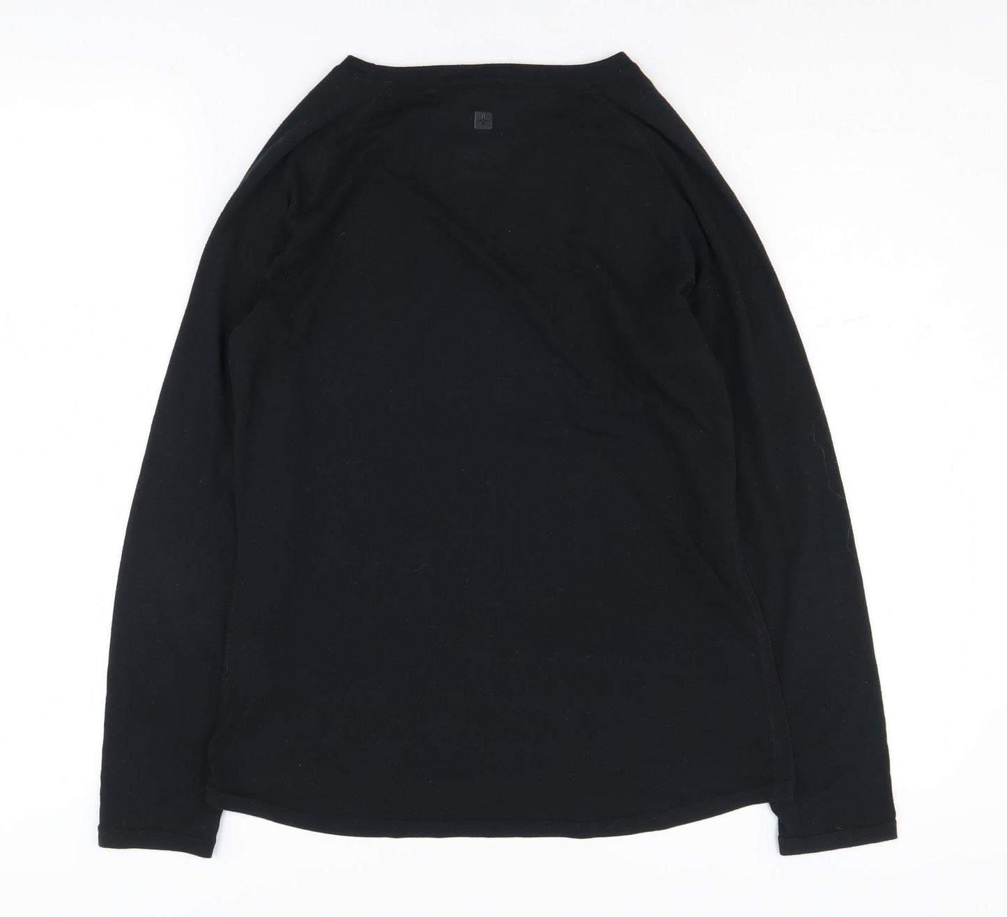 Mountain Warehouse Women's Black Long Sleeve T-Shirt Size 12