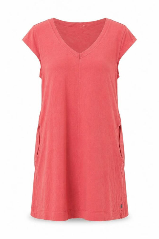 Oska Women's Pink T-Shirt Dress, Size 3, Casual Spring