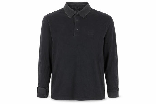Hugo Boss Men's Black XL Collared Pullover Jumper
