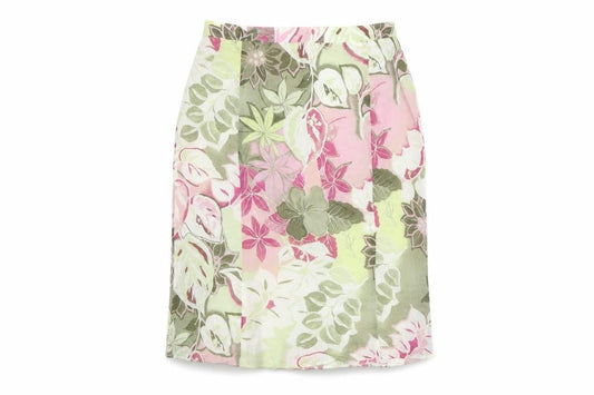 Frank Walder Women's Floral Midi Skirt, Size 12, Multicoloured