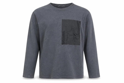 Zara Boys Grey Long Sleeve Basic T-Shirt 11-12 Years