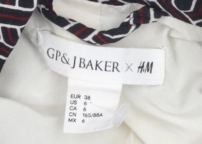 GP & J Baker x H&M Women's Multicolour Blazer Size 10