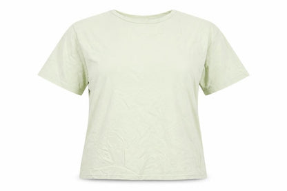 EWM Women's Green T-Shirt L Basic Casual