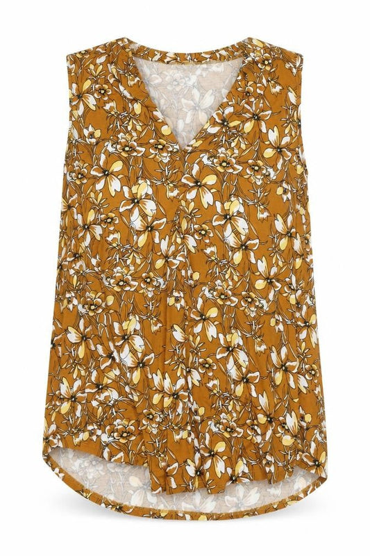 Cable & Gauge Women's Multicoloured Floral Top