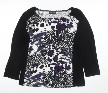 Saloos Women's Multicoloured Animal Print Top