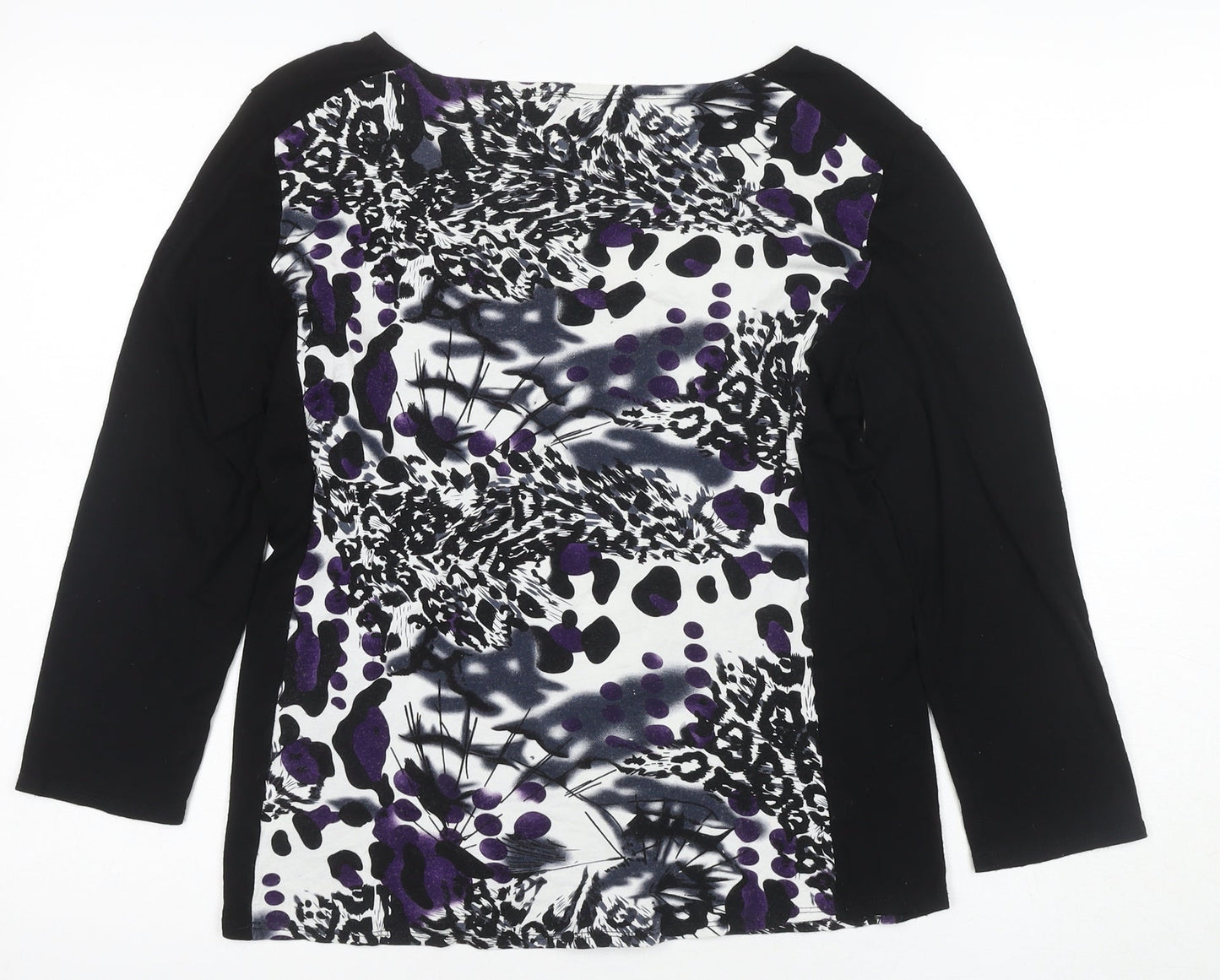 Saloos Women's Multicoloured Animal Print Top
