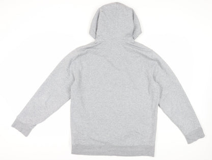 Levi's Men's Grey Medium Logo Pullover Hoodie
