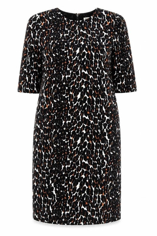 Whistles Women's Animal Print Sheath Dress UK 6