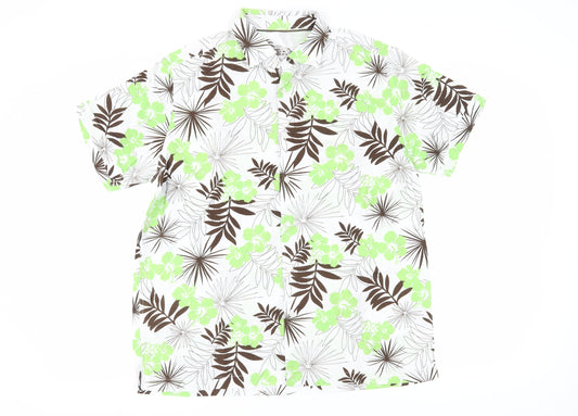 Stone Bay Men's Floral Shirt Multicoloured L Casual