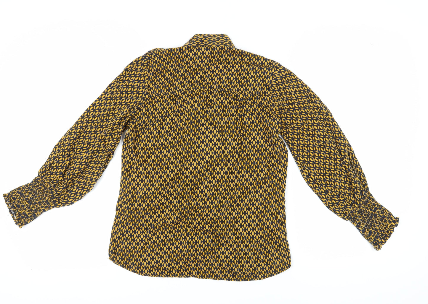 Next Women's Multicoloured Geometric Blouse, Size 10