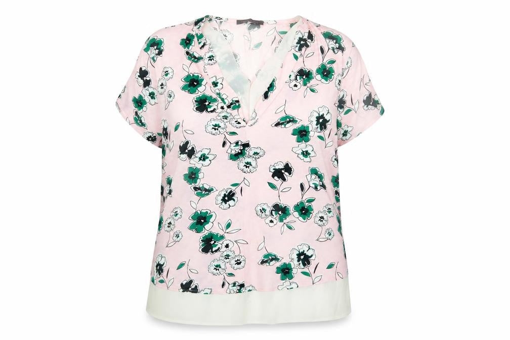 Marks & Spencer Women's Pink Floral Blouse XS