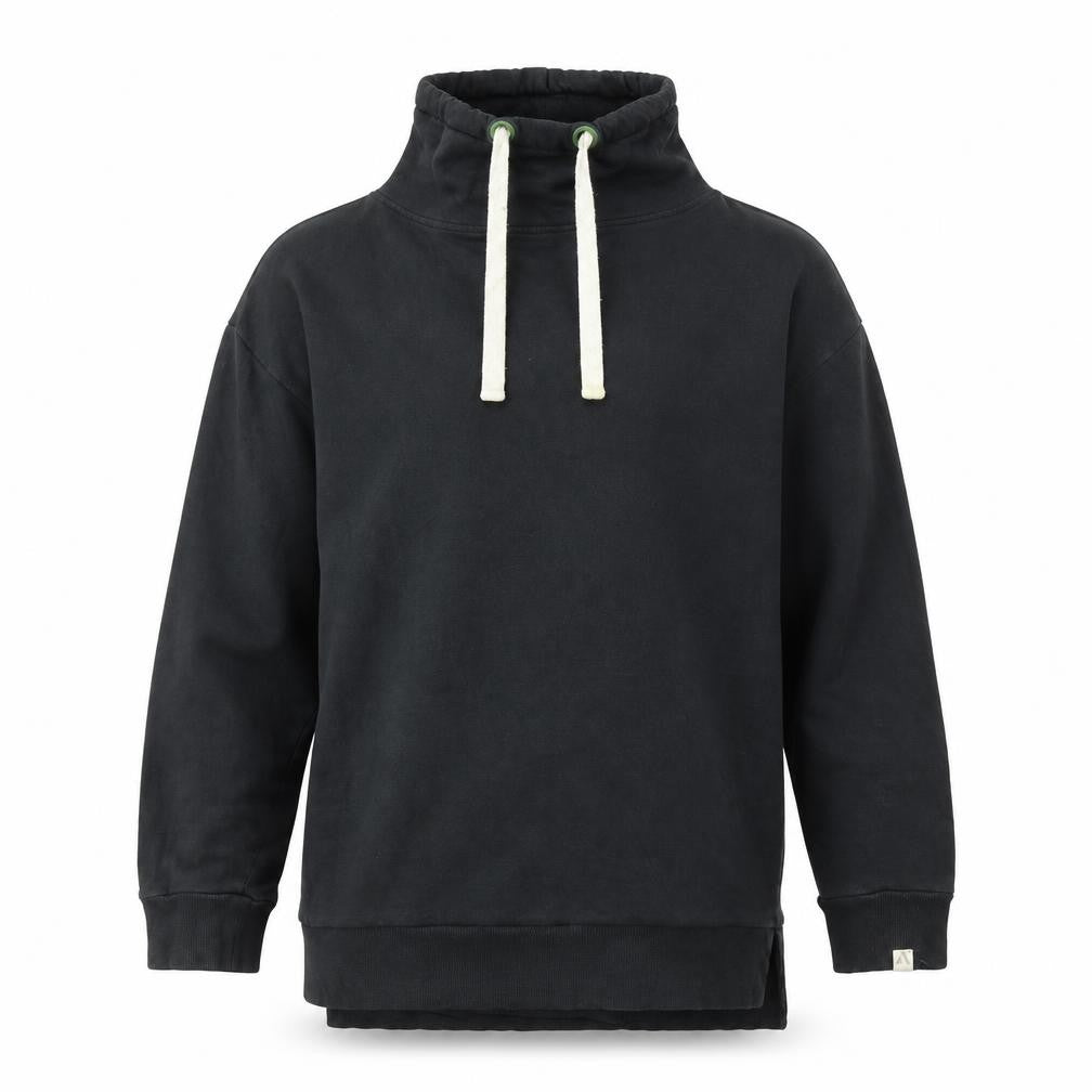 John Lewis Men's Black Pullover Cotton Hoodie S