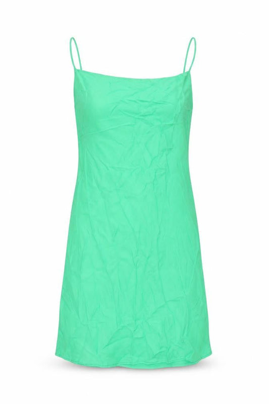 Zara Stylish Green Slip Dress for Women, Size S