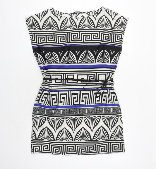 Dorothy Perkins Women's Multicolour Shift Dress Size 10